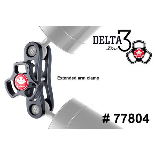 Aquatica 77804 TLC Delta 3 Extended Ball Joint Clamp