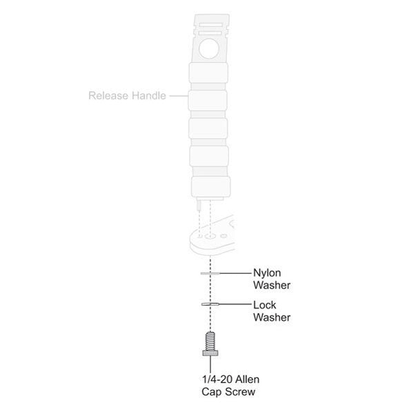 Ikelite Hardware Set for Quick Release Handle