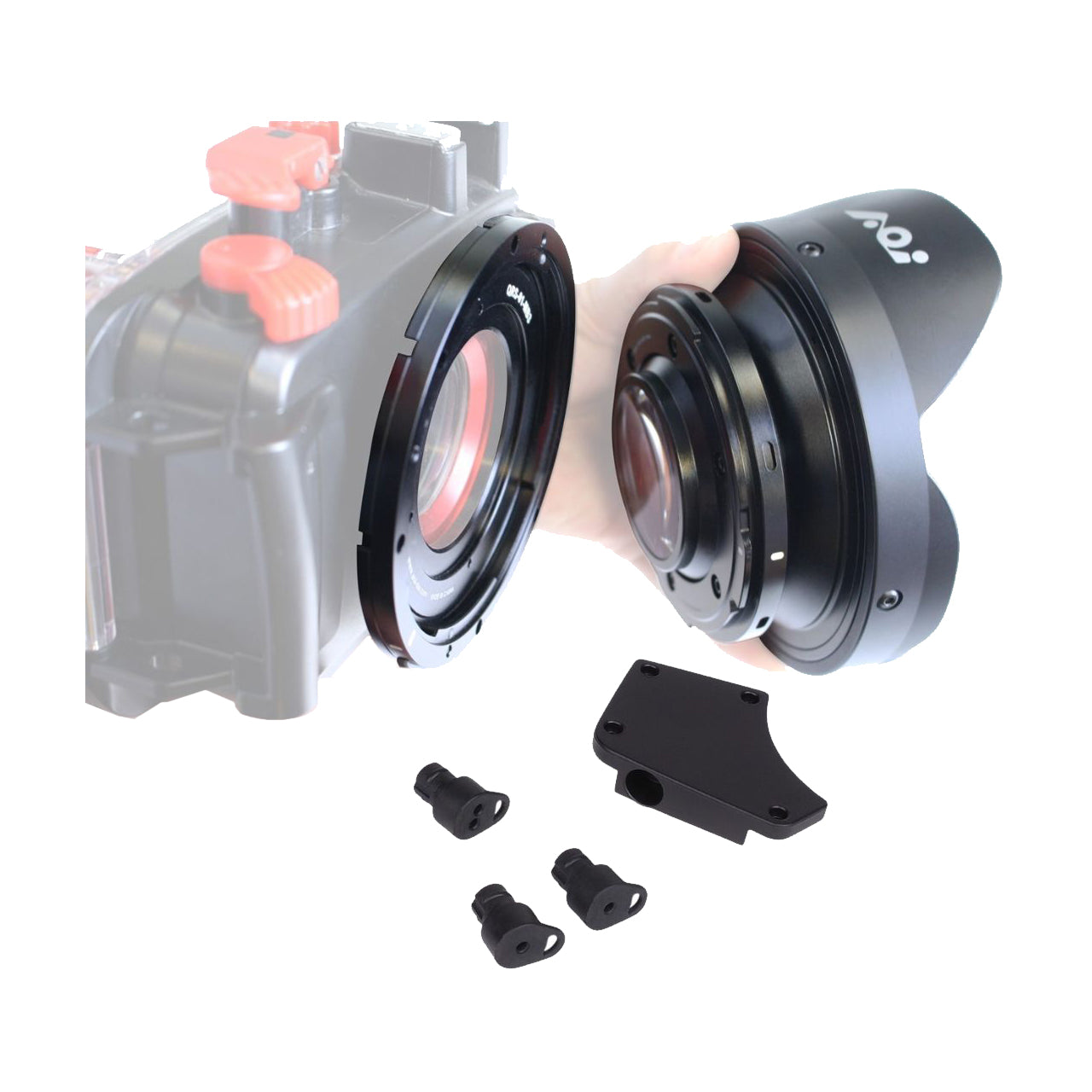 AOI Wide Angle Lens With M52 Quick Release Package