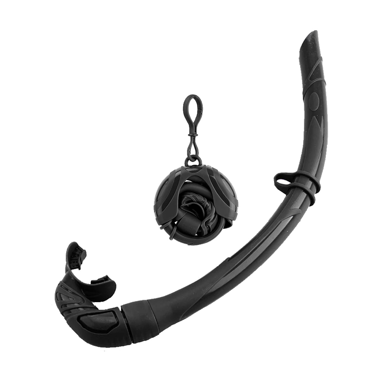 HYPERION Snorkel ProDiver Compact Pocket Snorkel - Black