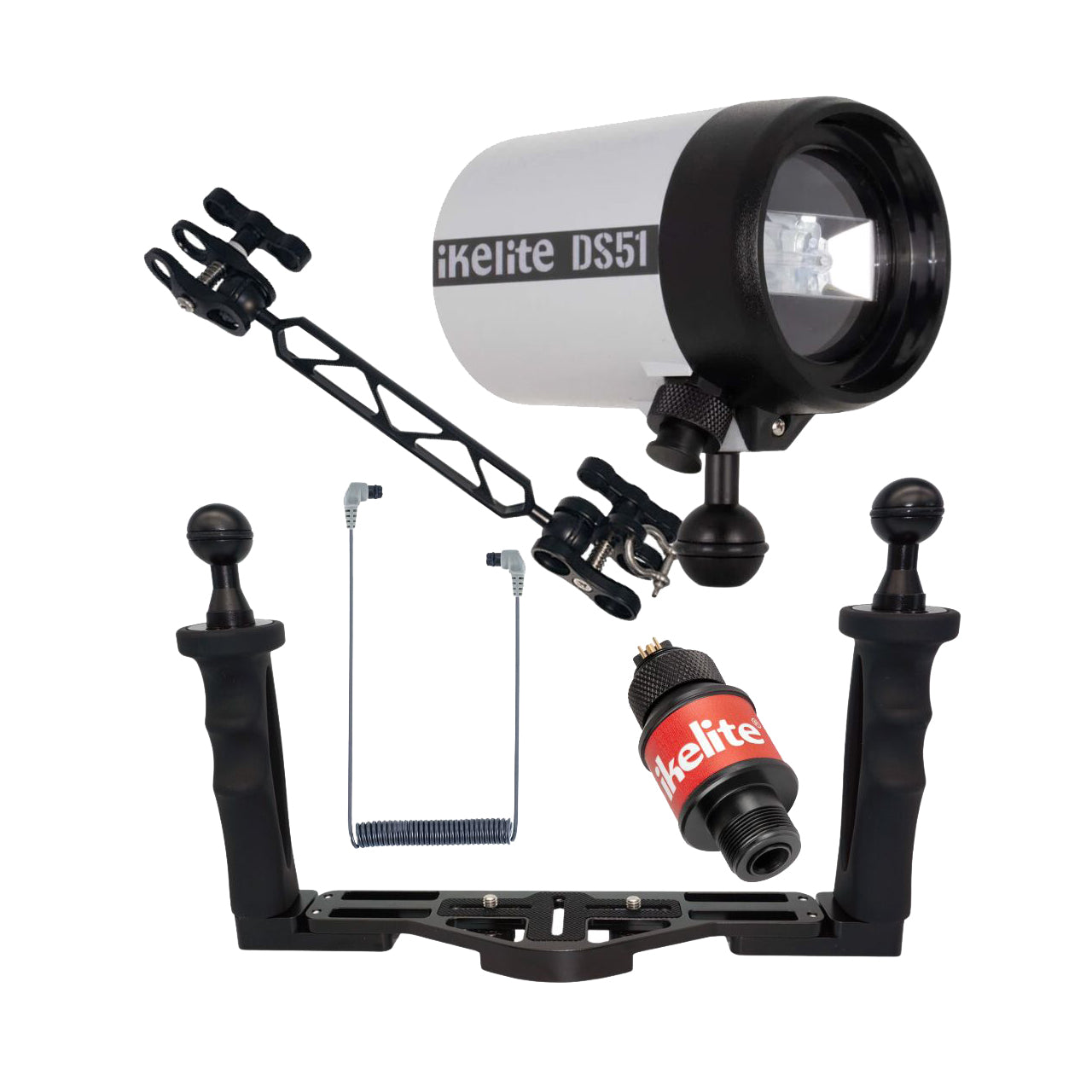 Ikelite DS51 Underwater Strobe and Ball Arm Kit