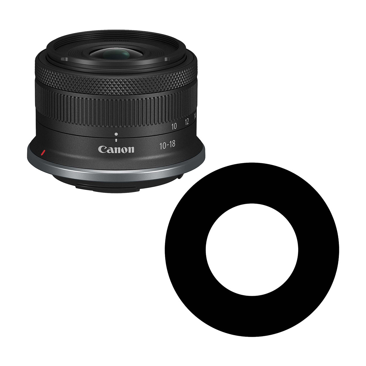 Ikelite Anti-Reflection Ring Canon RF-S 10-18