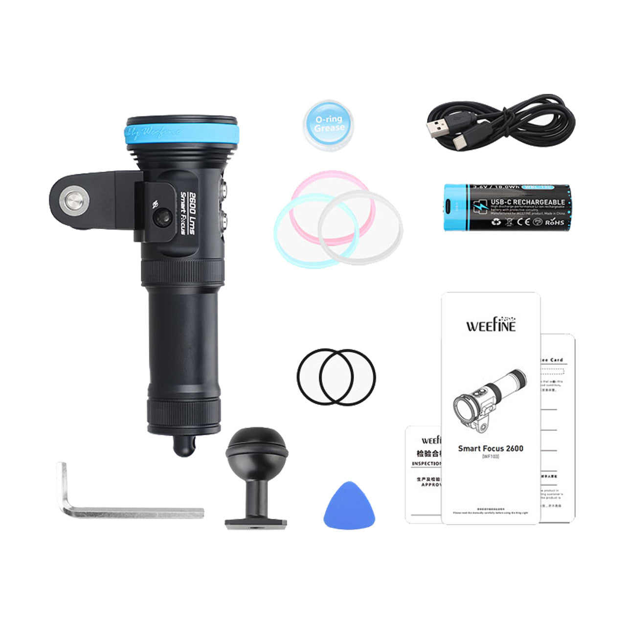 Weefine Smart Focus 2600 Video Light