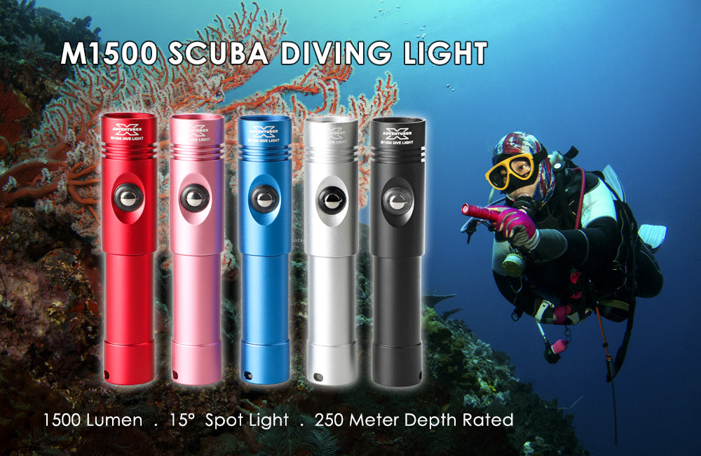 X-Adventurer M1500SL Dive Torch