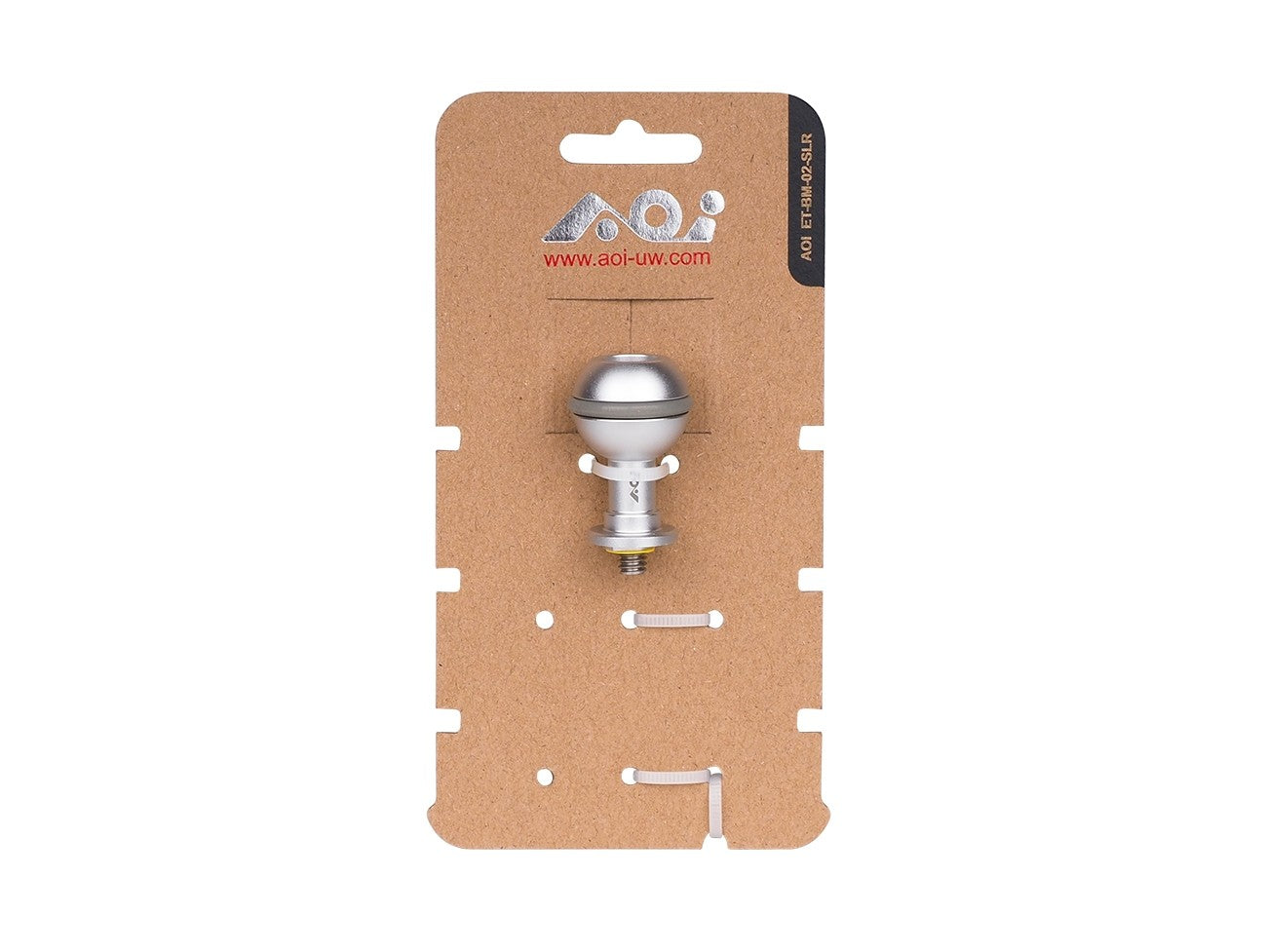 AOI ET-BM-02-SLR Extension in Ball Mount (Silver)