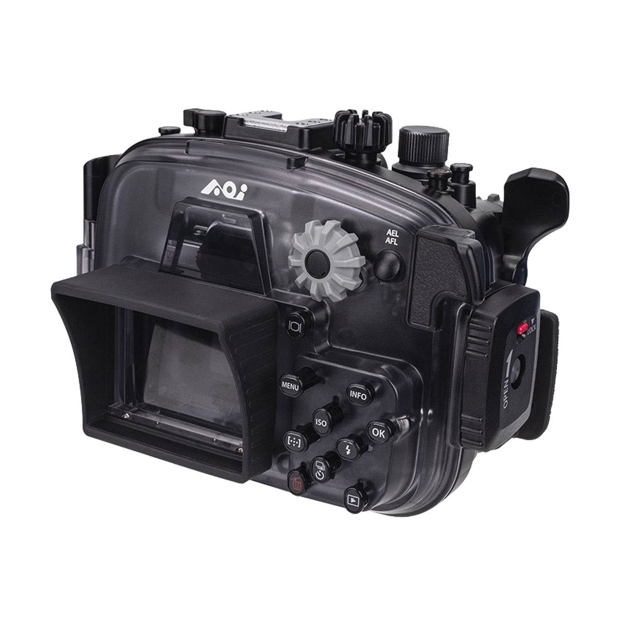 AOI UH-EM10IV Olympus EM-10 IV Black Housing