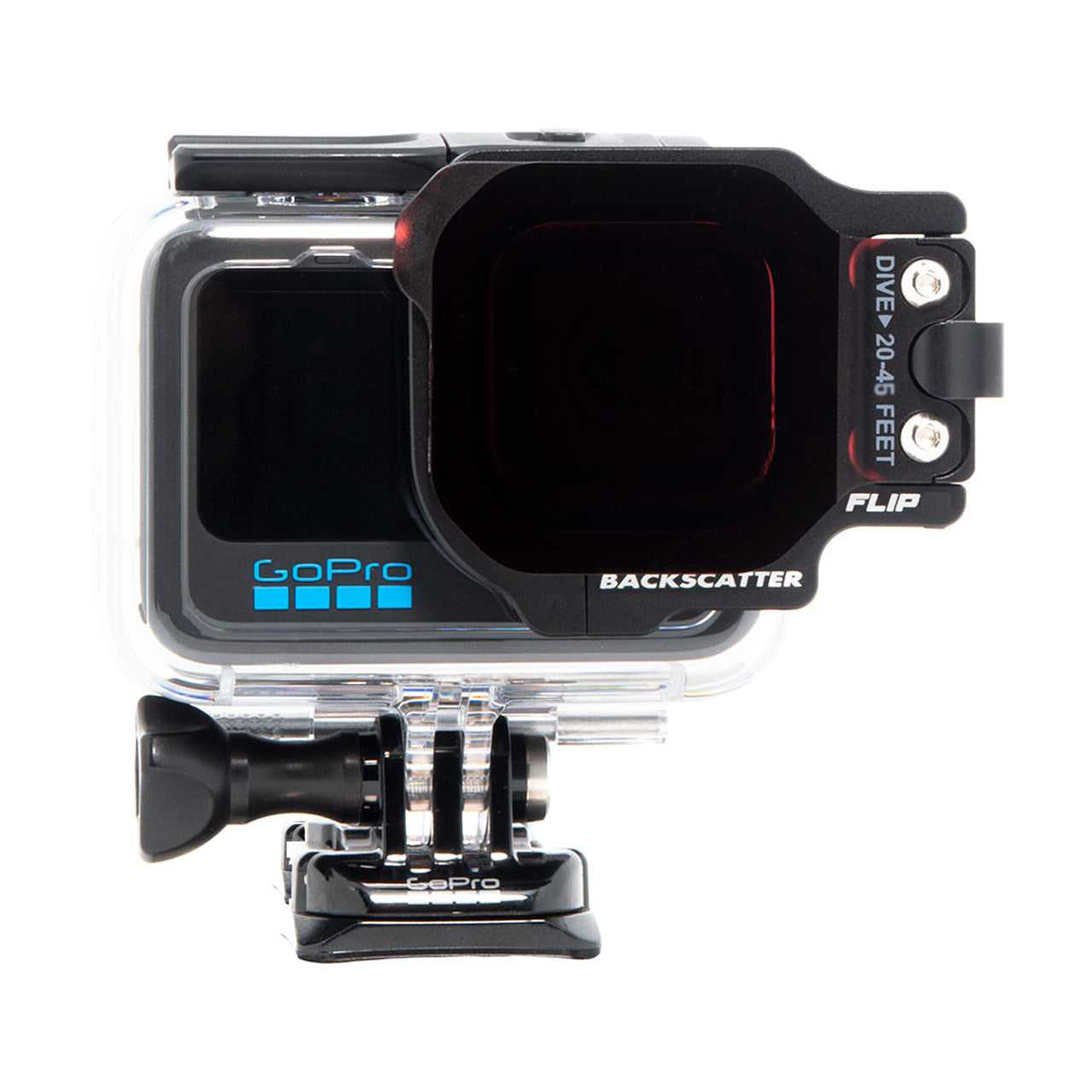 BACKSCATTER FLIP12 One Filter Kit with Dive Filter for GoPro Cameras